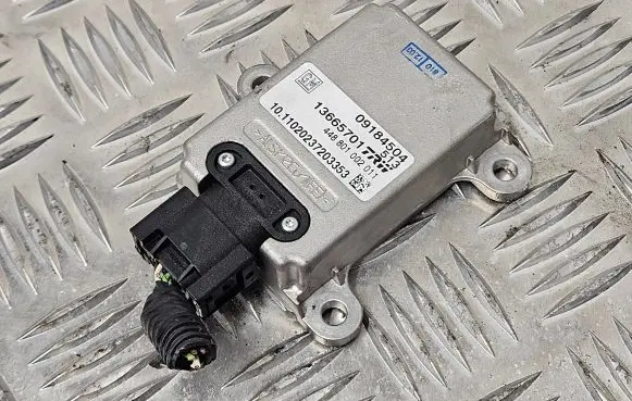 Opel Vectra C ESP acceleration yaw rate sensor 09184504 448801002011 13665701