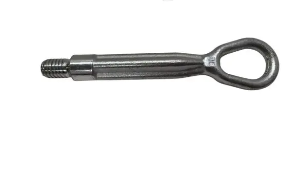 Towing hook eye