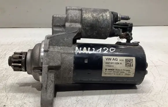 Volkswagen Golf VI Starter motor 02Z911024H 001153007