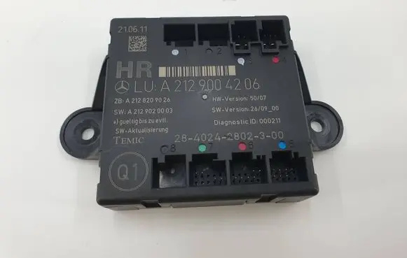 Mercedes-Benz E W212 Door control unit/module A2129004206 A2128209026 A2129020003