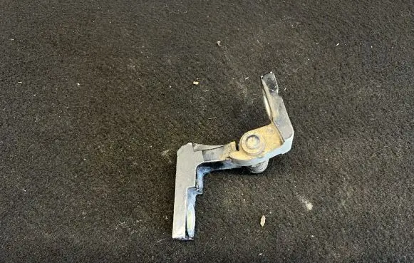 Front door hinge set