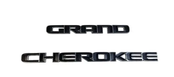 Jeep Grand Cherokee Rear door emblem/model letters GRANDCHEROKEE