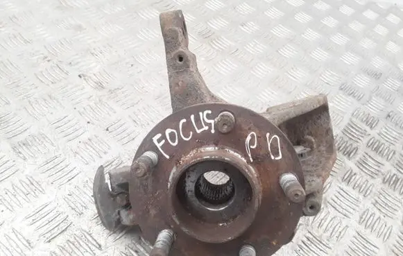 Front wheel hub spindle knuckle