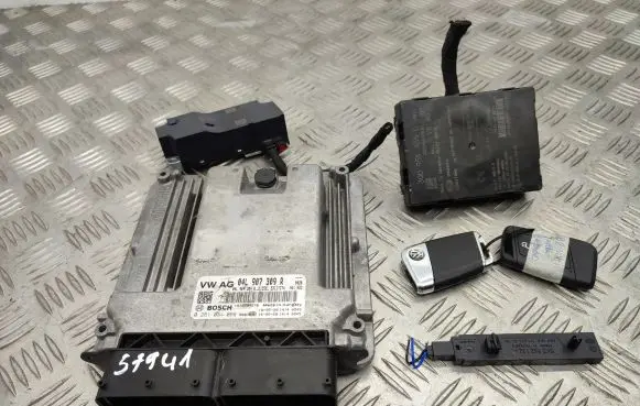 Engine ECU kit and lock set