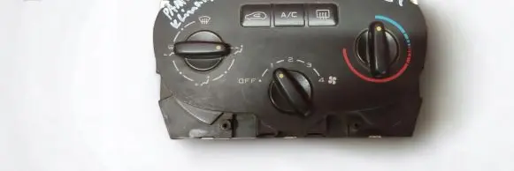 Peugeot 307 Climate control unit 1848819141