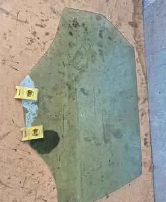 Audi A3 S3 8P Rear door window glass DOT27M23100AS2 E000232 43R001057
