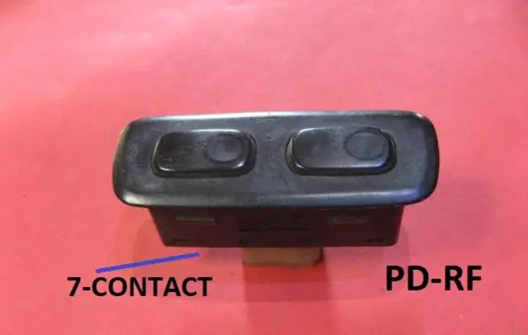 Hyundai Accent Electric window control switch 9357022000
