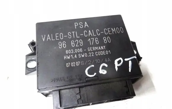 Citroen C6 Parking PDC control unit/module 9662917680