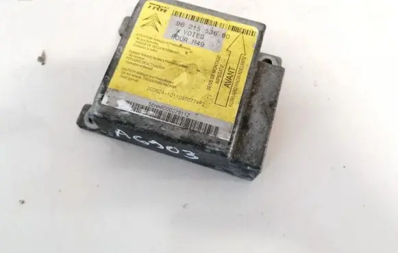 Citroen Berlingo Airbag control unit/module 9621553680