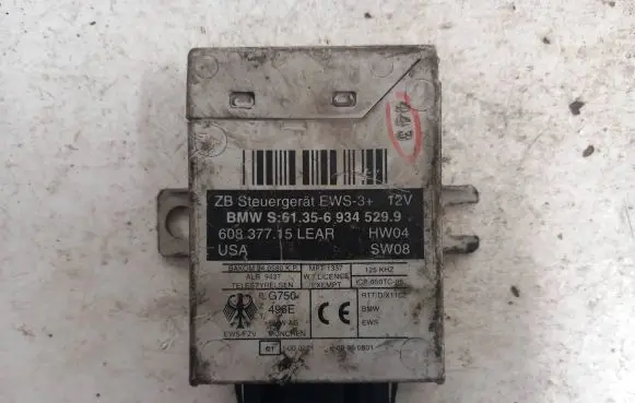 BMW X5 E53 Immobilizer control unit/module 6934529 60837715