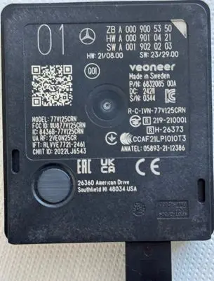 Mercedes-Benz EQS V297 Distronic sensor radar A0009005350 A0019020203 A0009010421