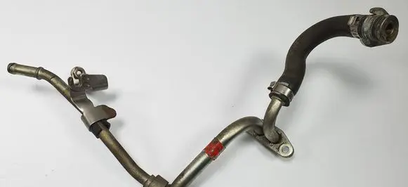 Jaguar XF X260 Turbo turbocharger oiling pipe/hose