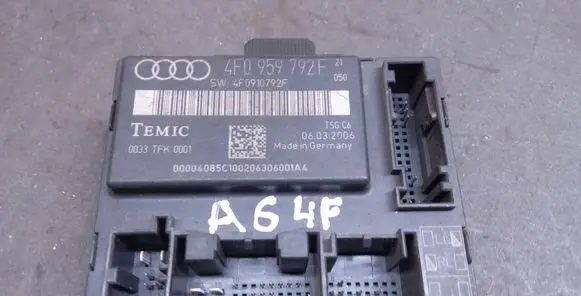 Audi A6 S6 C6 4F Door control unit/module 4F0959792F 4F0910792F