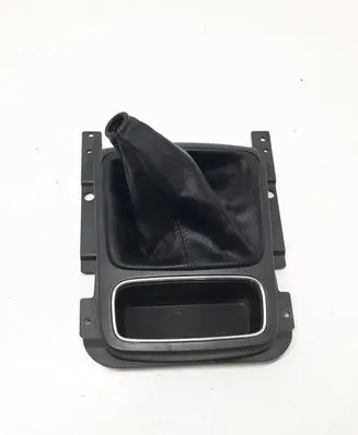 Gear lever shifter trim leather/knob