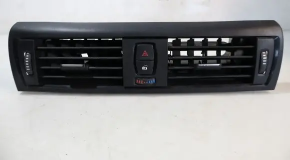 Dashboard air vent grill cover trim