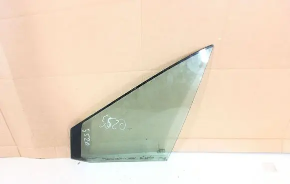 Rear vent window glass