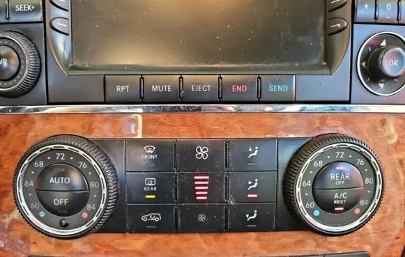 Mercedes-Benz R W251 Climate control/heater control trim A2518208089 IMPRK1366104
