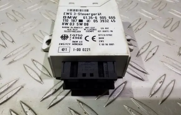 BMW 5 E39 Immobilizer control unit/module