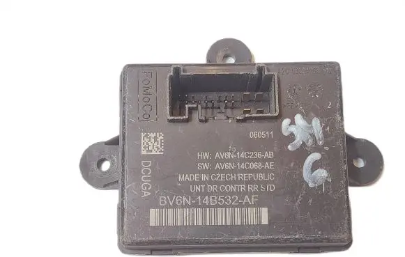 Ford Focus C-MAX Door control unit/module BV6N14B532AF AV6N14C068AE AV6N14C236AB