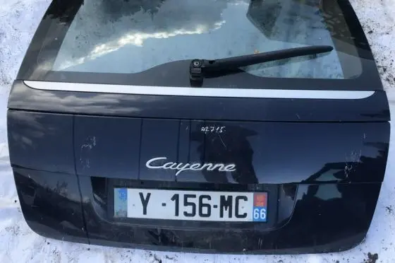Porsche Cayenne (9PA) Tailgate/trunk/boot lid melynas