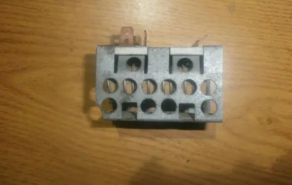 Ford Fiesta Heater blower motor/fan resistor ford18b647