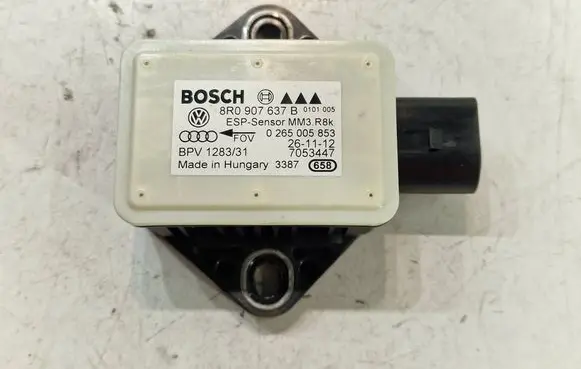 Audi A5 8T 8F ESP acceleration yaw rate sensor 8R0907637B 0265005853