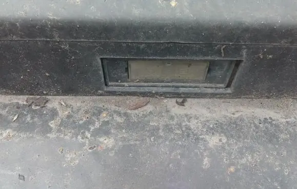 Number plate light