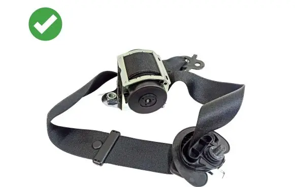 BMW 5 F10 F11 Front seatbelt 610126300 671233377 610126300c