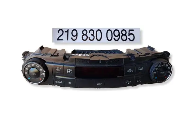 Mercedes-Benz CLS C219 Climate control unit 2198300985 00064706 4505SW2500