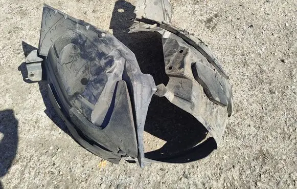 Nissan Qashqai Front wheel arch liner splash guards 638421YA0A