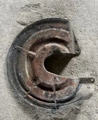 Citroen C5 Rear brake disc plate dust cover 