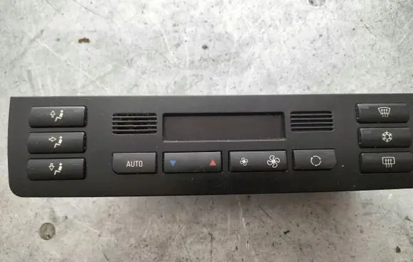 BMW 3 E46 Climate control/heater control trim 64118382446
