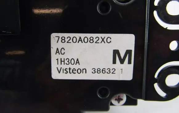 Mitsubishi Outlander Climate control unit 7820A082XC