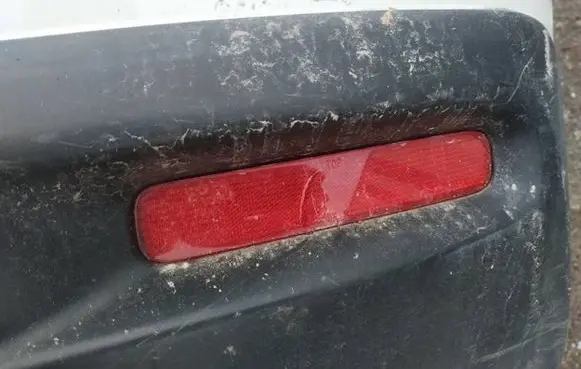 Toyota Highlander XU40 Rear tail light reflector 