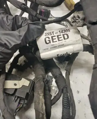 Engine installation wiring loom