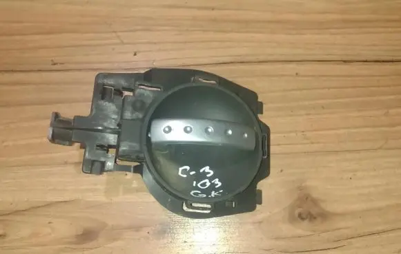 Citroen C3 Rear door interior handle 9647164577