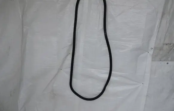 Front door rubber seal