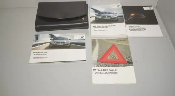 BMW 5 F10 F11 Owners service history hand book 2918175 01402918175 BL015745100P