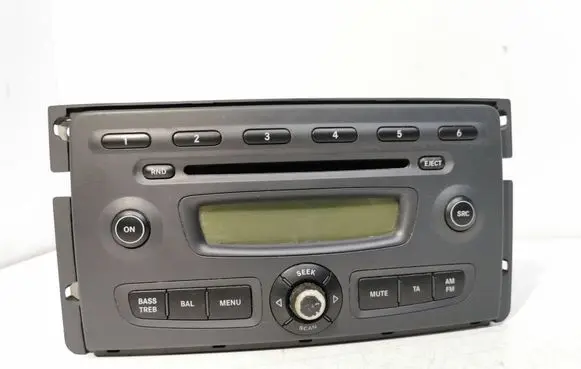 Smart ForTwo II Radio/CD/DVD/GPS head unit A4518202879 PBX0004214 VP6MF18C815GG