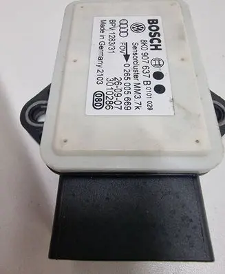 Audi A4 S4 B8 8K ESP acceleration yaw rate sensor 8K0907637B 3010286 0265005669