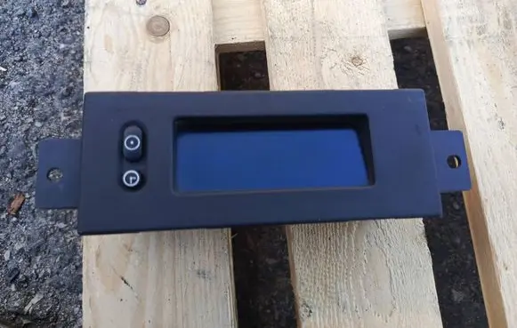 Opel Vivaro Screen/display/small screen 009164455 5WK70005 0007101407