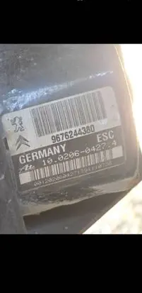 Peugeot 207 ABS Pump 9676244380 10020604274 100206