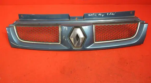 Renault Trafic II (X83) Front bumper upper radiator grill 8200204450