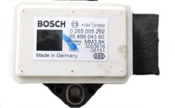 Citroen C4 I ESP acceleration yaw rate sensor 9649904380 3003616