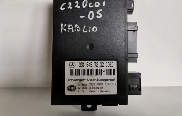 Mercedes-Benz C W203 Tow bar trailer control unit/module 0315457232