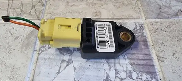 Airbag deployment crash/impact sensor