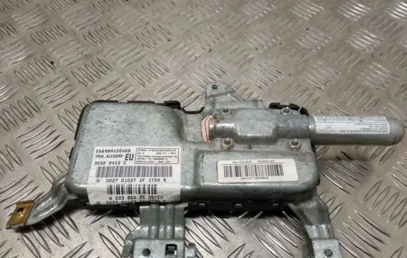 Front door airbag