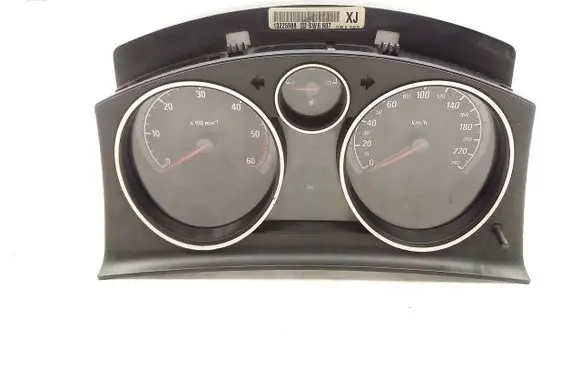 Opel Zafira B Speedometer (instrument cluster) 13225988 SW6607