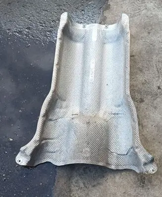 BMW 6 F06 Gran coupe Exhaust heat shield 5148722752405 51487227524 7227524