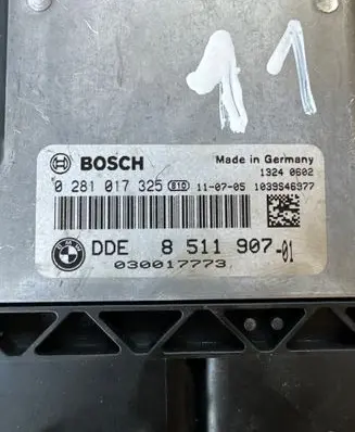 BMW X3 F25 Engine control unit/module 8511907 0281017325